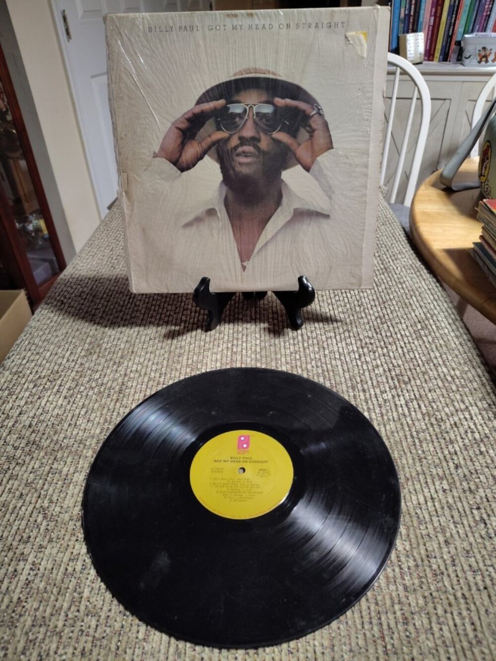 Billy Paul - Got My Head On Straight - 1975 Israel Different Press LP Soul Disco